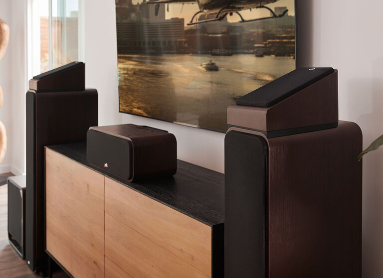 Signature Elite home theater set up