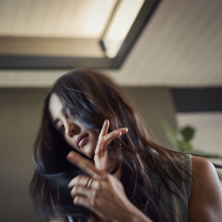 Woman dancing