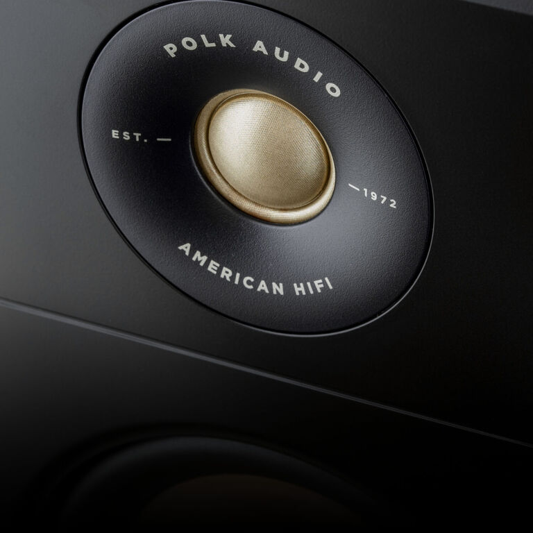 Polk satellite speaker closeup