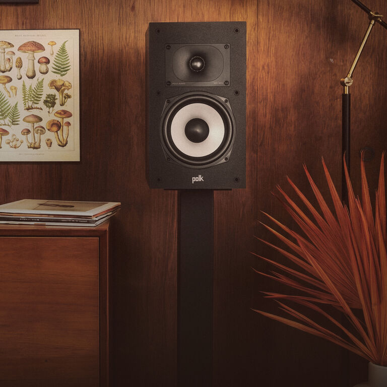 Monitor XT Bookshelf speaker on a stand