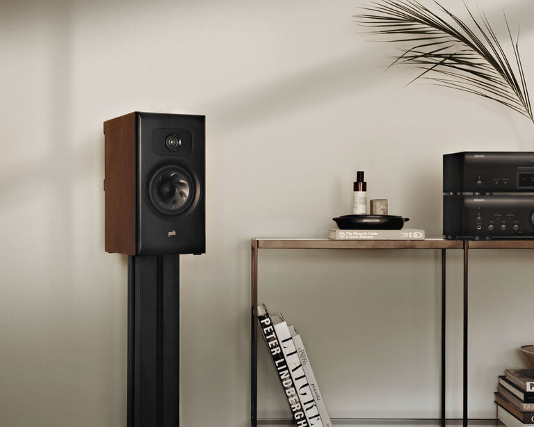 Legend speaker on stand Legend speaker on stand