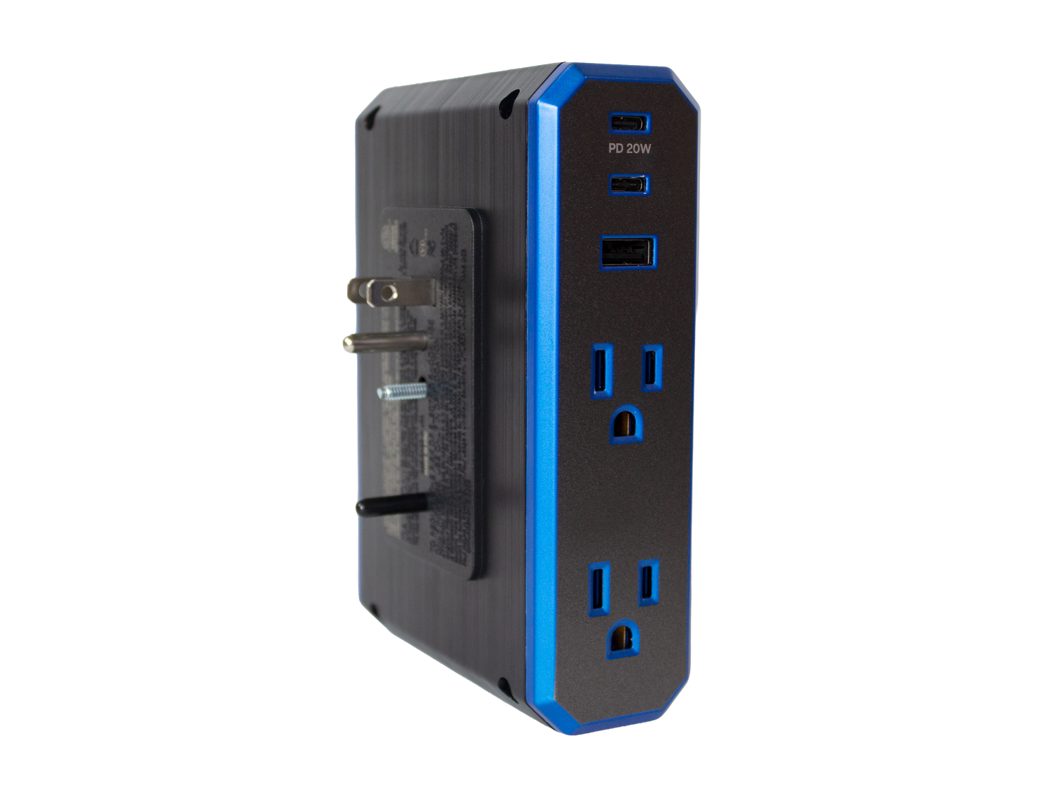 V Series Power 4-Outlet Surge Protector and Charger, , dynamic