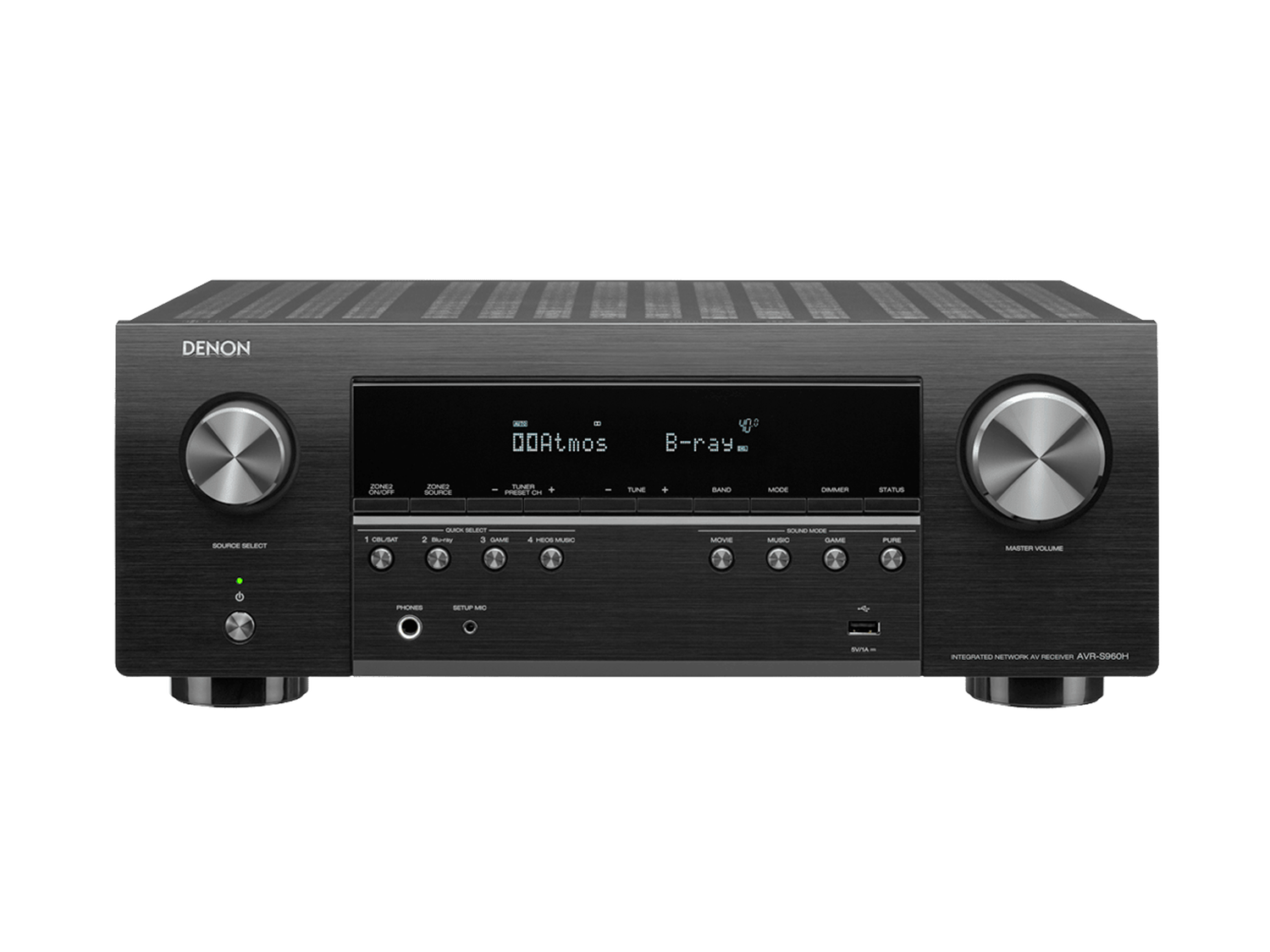AVR-S960H, Black, dynamic