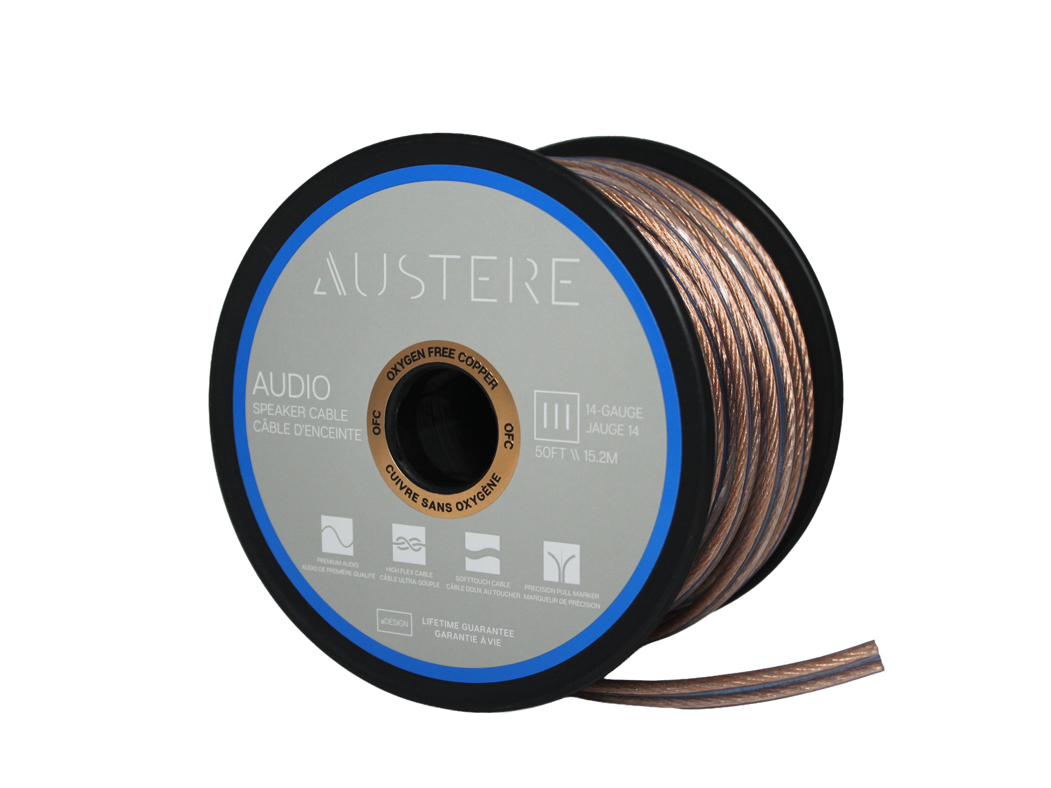 III Series 14-Gauge Speaker Cable 50ft, , dynamic
